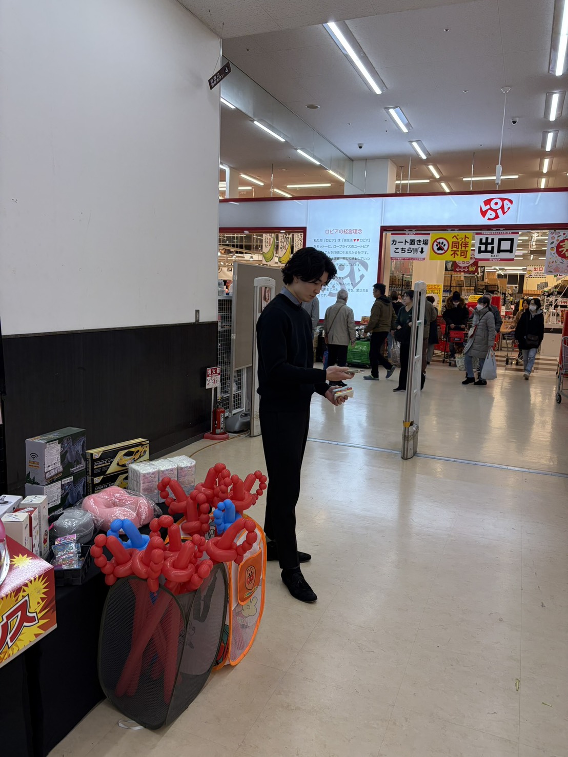 店頭でのプロモーション